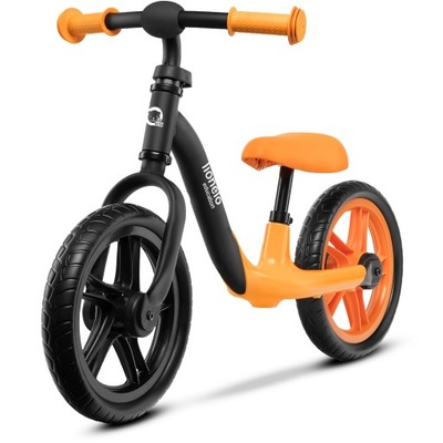 Rower biegowy Lionelo Alex 12" Czarny, Pomarańczowy