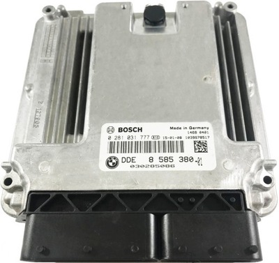 КОМПЬЮТЕР ECU BMW X5 F15 F10 3.0 0281031777 8585380