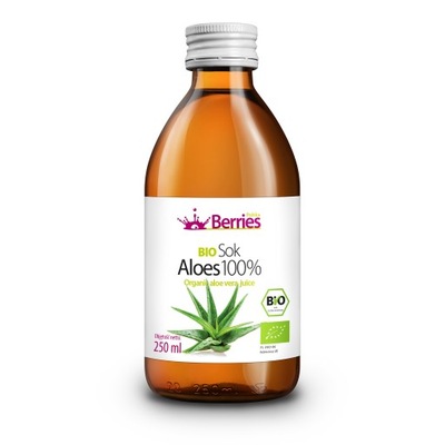 Sok BIO Aloes 100% ekologiczny sok z aloesu 250ml