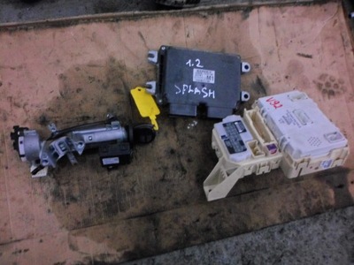 Suzuki splash 08-14 1.2 компьютер ключ замок зажигания kpl. фото №1