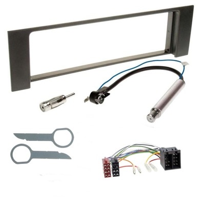 Рамка радіо сепаратор ключі iso audi a4 b6 b7 фото №1