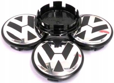 EMBLEMATY DEKIELKI ZNACZKI KAPSLE VW 56 MM DO FELG