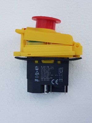 SPÍNAČ KJD17B jednofázový spínač, doraz