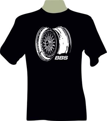 KOSZULKA T-shirt z nadrukiem felga BBS