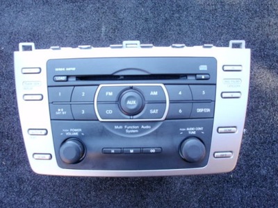 MAZDA 6 2009-2013 RADIO CAMBIADOR 6 DISCOS COMO NUEVO  