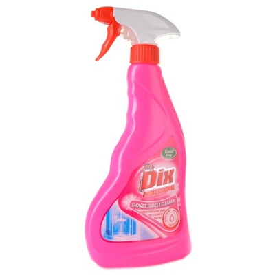 DIX Spray do kabin prysznicowych 500ml połysk bez zacieków