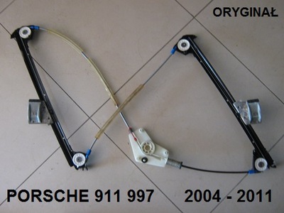 PORSCHE 911 997 MECHANISM GLASS FRONT RIGHT 04-11  