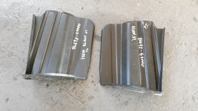 Hyundai elantra gt iv vi 2018 защита бампера задняя фото №1