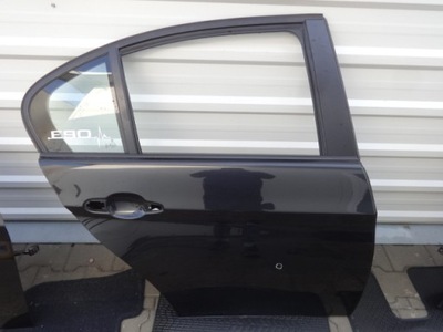 Bmw 3 e90 дверь правое задняя задние black sapphir met фото №1