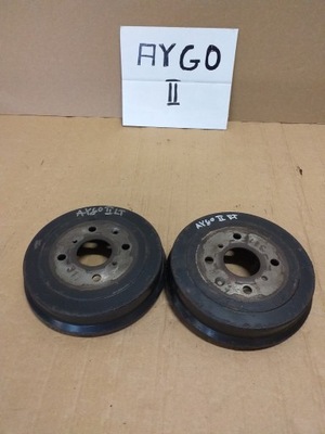 Toyota aygo ii гальмівні барабани задня гальмівні колодки фото №1