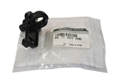 Кліпса тримач  опори капот dacia renault 65773-cy00b фото №1