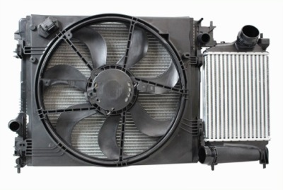 Комплект радіатор + вентилятор nissan qashqai renault kadjar 13- фото №1