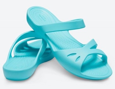 Crocs Klapki KELLI lekkie piankowe basen W8 38,5