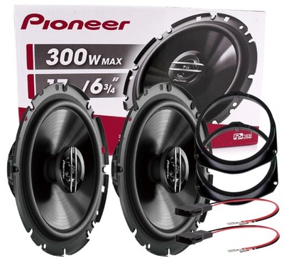 PIONEER SPEAKERS TWO-SIDED FIAT GRANDE PUNTO PANDA 3 OPEL ASTRA H CORSA D  