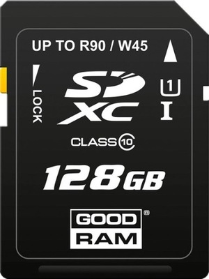 SDXC 128GB GOODRAM hc-vxf1 hc-vx1 hc-v800 hc-v770