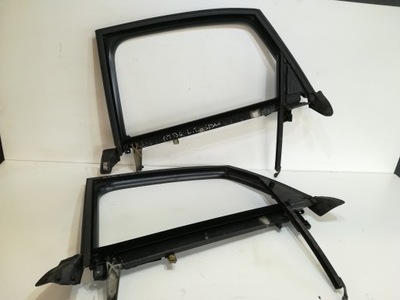 Рамка скло двері sedan audi a4 b6 лівий задня фото №1