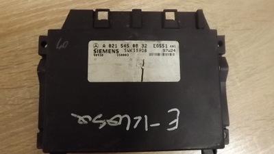 Бортовой компьютер блок управления a0215450832 фото №1