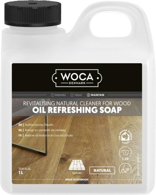 Woca Oil Refresher Natural - mydło olejowe 2,5l
