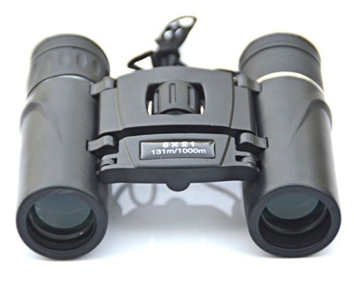 MAŁA LORNETKA KOMPAKTOWA SKŁADANA 8x21 + ETUI