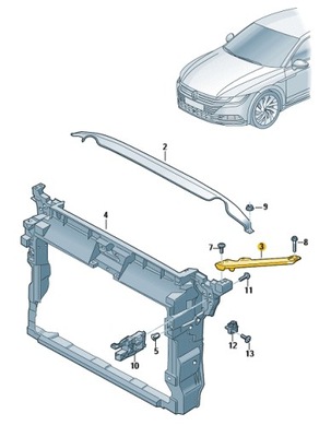 SUJECIÓN SOPORTE PAS DELANTERO VW ARTEON DERECHA  