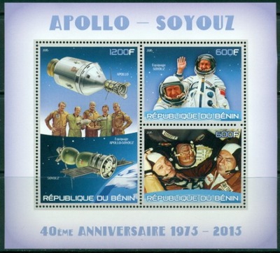 Apollo-Sojuz wspólny lot w kosmos blok ** #BEN1521