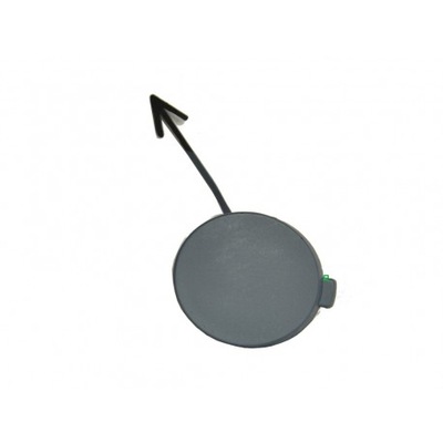 Заглушка фаркоп бампера перед vw polo 6r 2009-2013 фото №1