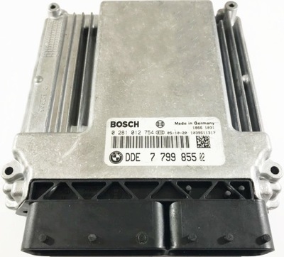 KOMPIUTERIS ECU BMW E90 E87 2.0 0281012754 7799855 