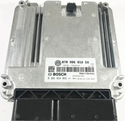 КОМПЬЮТЕР ECU VW T5 070906016EA 0281014891 CZYSTY