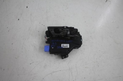 Замок дверь правый задняя 7pin skoda octavia ii lift фото №1