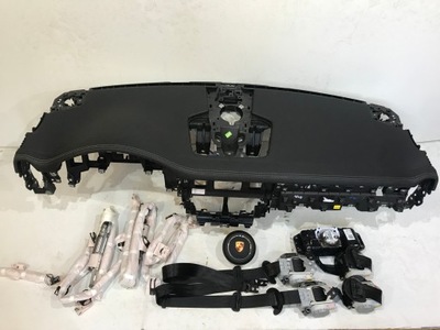 Porsche cayenne 2019 приборная панель консоль подушка безопасности ремни org фото №1