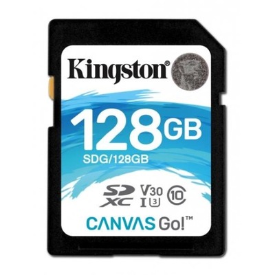 Karta SD 128GB Kingston SDXC Class10 U1 90/45MB/s