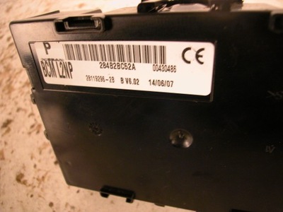 Nissan note блок управления модуль комфорта bcml2np фото №1