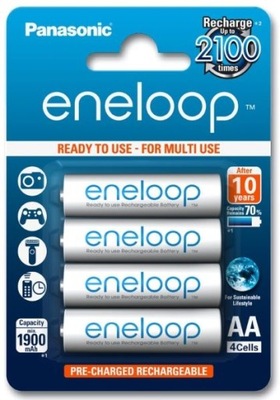 4x AKUMULATOR ENELOOP AA 2000mAh ALAN 42 AE 2990