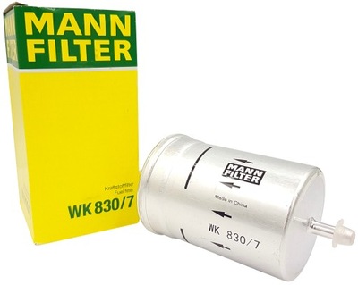 FILTRO COMBUSTIBLES MANN DO VW GOLF II 3 SHARAN 1.8 2.0  