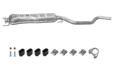 SAAB 9-5 2.0 2.3 2.2D 3.0D (97-05) SILENCIADOR CENTRAL  