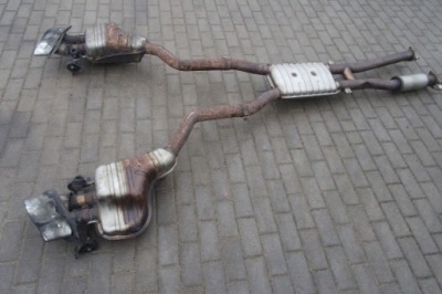 Bentley gtc lift 4.0 v8 вихлоп гасник 93 94 фото №1