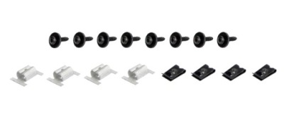 Кліпси захист двигуна fiat grande punto 05-12 kpl фото №1