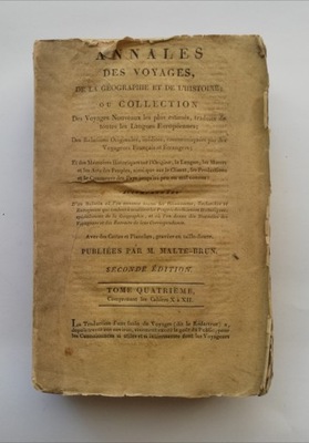 Annales des Voyages de la geographie et de 1809