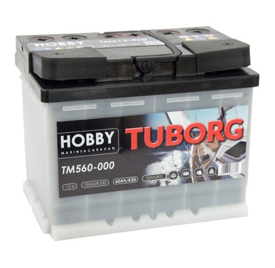 АКУМУЛЯТОР TUBORG HOBBY TM560-000 60AH