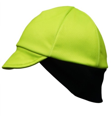 ZIMOWA CZAPKA ROWEROWA Fluo-- Rozm L/XL