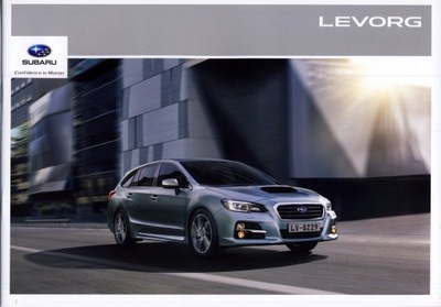 Subaru Levorg prospekt 2017 Czechy 