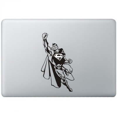 Naklejka na MacBook Air Pro 13 15 Superman fly