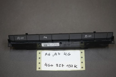 Перемикачі кнопки audi a6 a7 4g0927137k фото №1