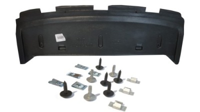 Защита бампера двигателя + клипсы peugeot 307 01- фото №1