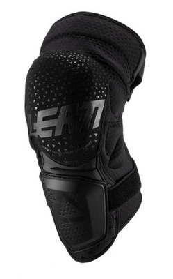 LEATT 3DF HYBRID PROTECTION KNEE BLACK XXL  