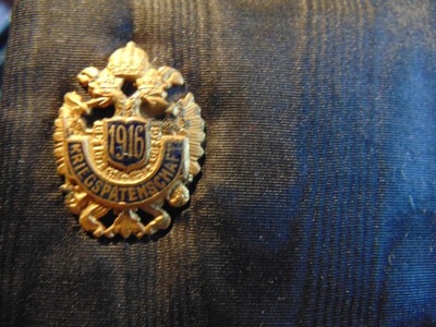 Odznaka,Kriegspatenschaft 1916,wizytówki judaica