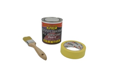 Klej Professional do pontonu basenu PVC 600 g+pędzel+taśma