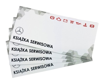 KSIĄŻKA SERWISOWA PRZEGLĄDÓW NAPRAW MERCEDES