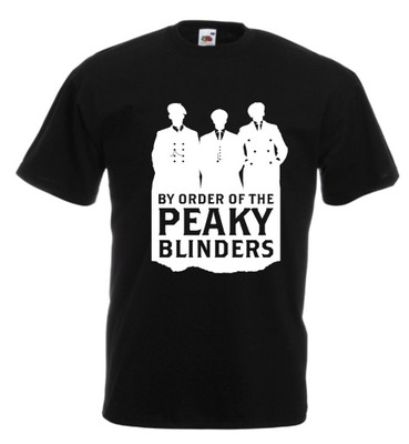 Koszulka z nadrukiem Peaky Blinders serial r L