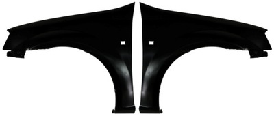 Крила перед renault logan 04- p + l фото №1